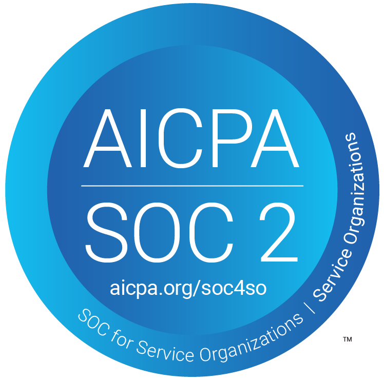 AICPA SOC 2 seal for service organizations